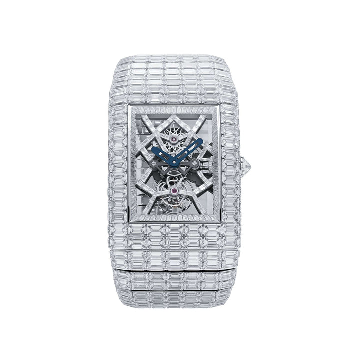 Jacob & Co. Billionaire III BL115.30.BD.AA.A30BD Tourbillon White Gold Diamond-Set Limited Edition of 18