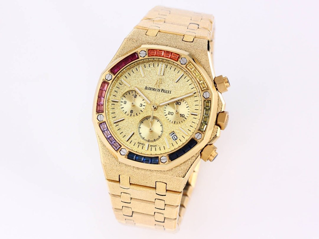 Audemars Piguet Royal Oak Chronograph – Rainbow Gold