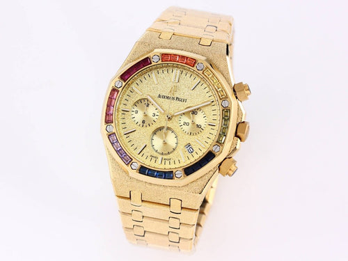 Audemars Piguet Royal Oak Chronograph – Rainbow Gold