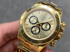 Rolex Daytona - Golden and Bright Black Dial