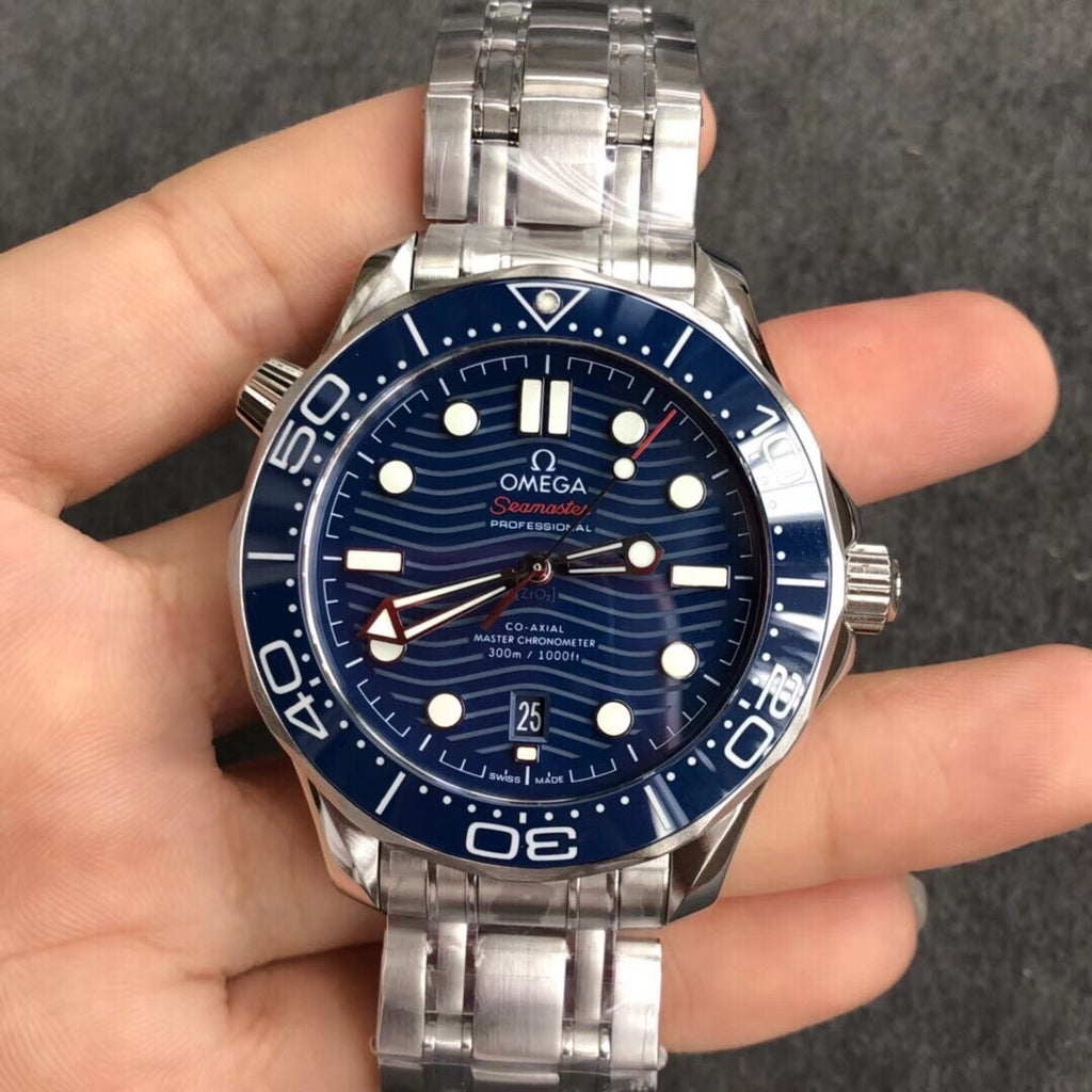 Omega Seamaster Diver 300M Blue Dial