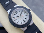 BVLGARI Aluminium White Dial – Rubber Strap