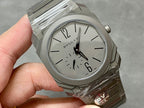 BVLGARI Octo Finissimo Titanium – Matte Grey Dial