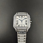 Cartier Santos Diamond Edition – Stainless Steel