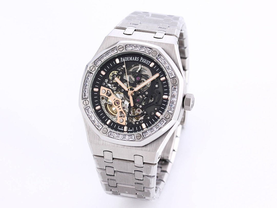 Audemars Piguet Royal Oak Skeleton – Silver & Diamond