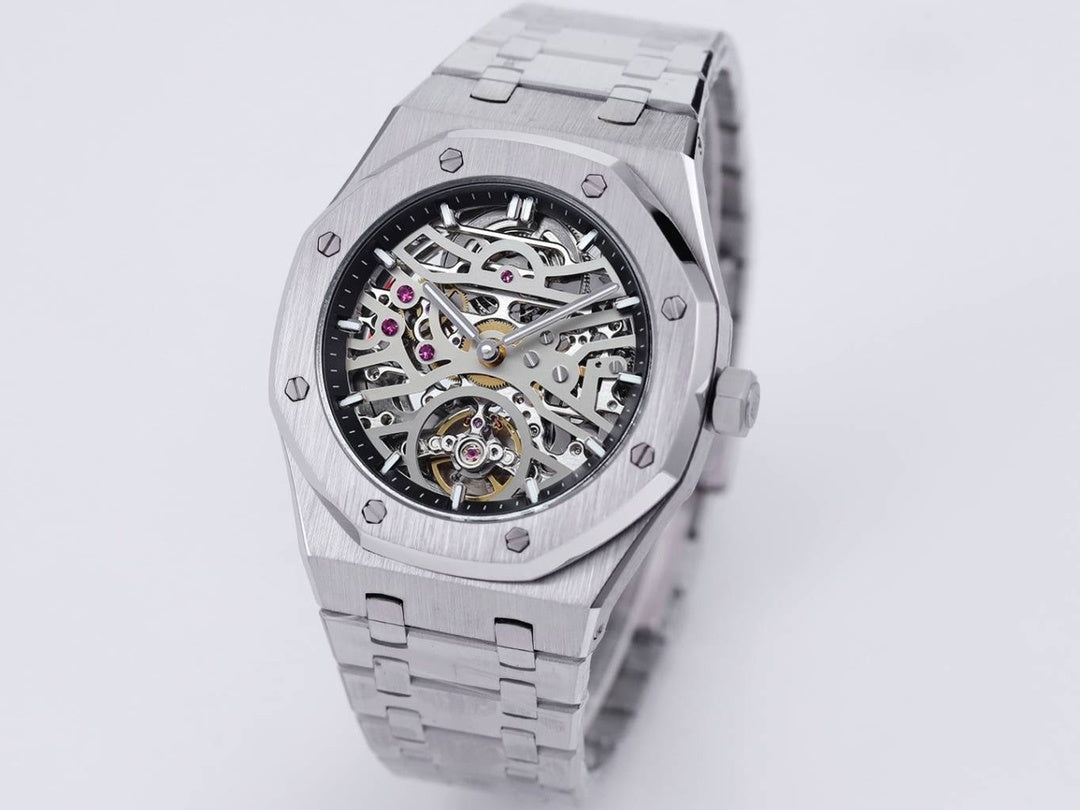 Audemars Piguet Royal Oak Skeleton Tourbillon – Silver