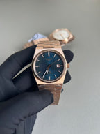 Tissot PRX Powermatic 80 Blue Dial – Rose Gold PVD