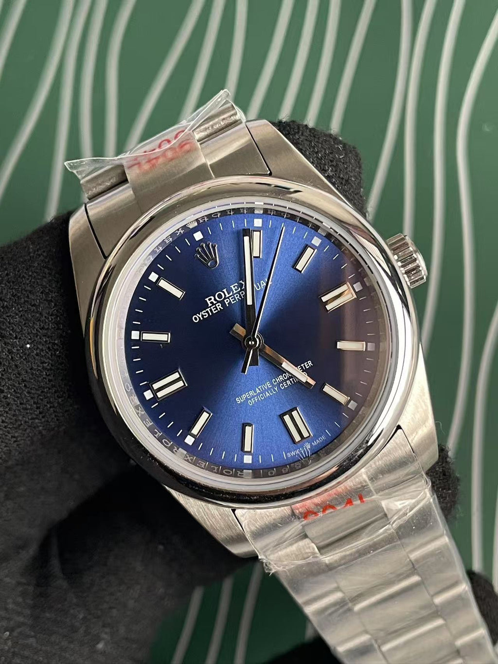 Rolex Oyster Perpetual Blue Dial – Stainless Steel