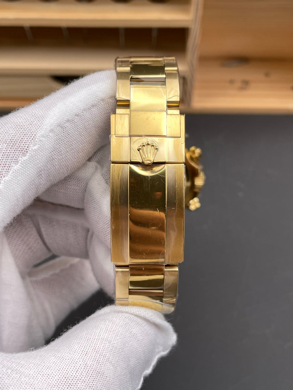 Rolex Daytona - Yellow Gold Meteorite
