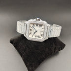 Cartier Santos Diamond Edition – Stainless Steel