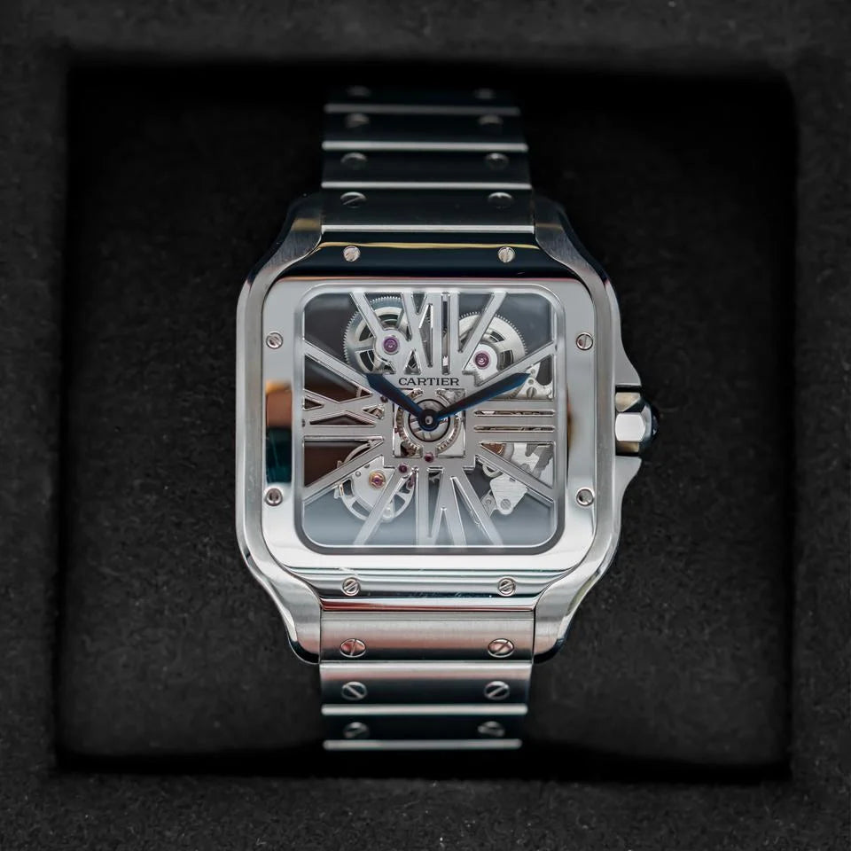 Cartier Santos De Cartier Skeleton
