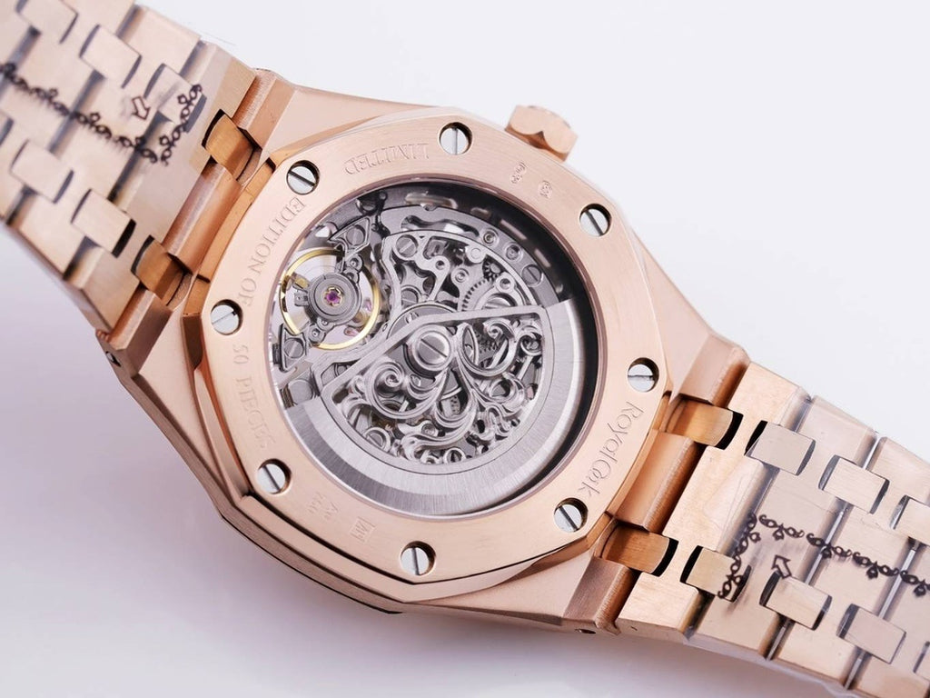 Audemars Piguet Royal Oak Skeleton Tourbillon – Rose Gold