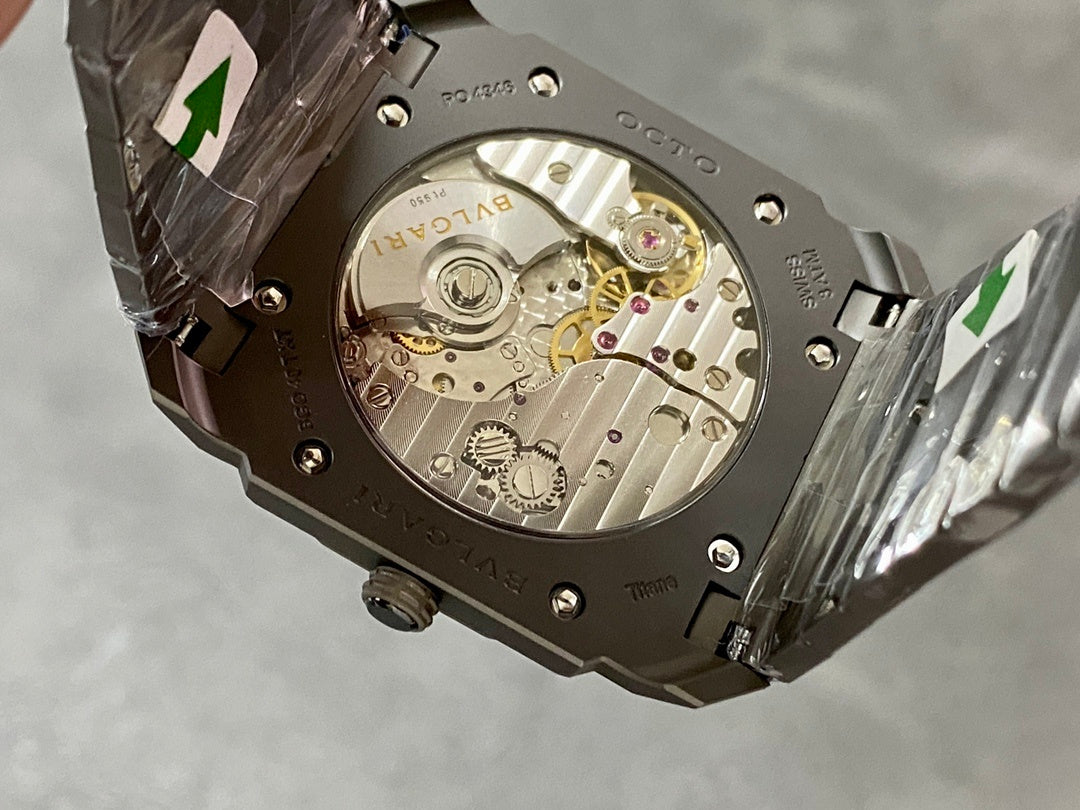 BVLGARI Octo Finissimo Titanium – Matte Grey Dial