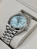 Rolex Day-Date Ice Blue Roman Dial