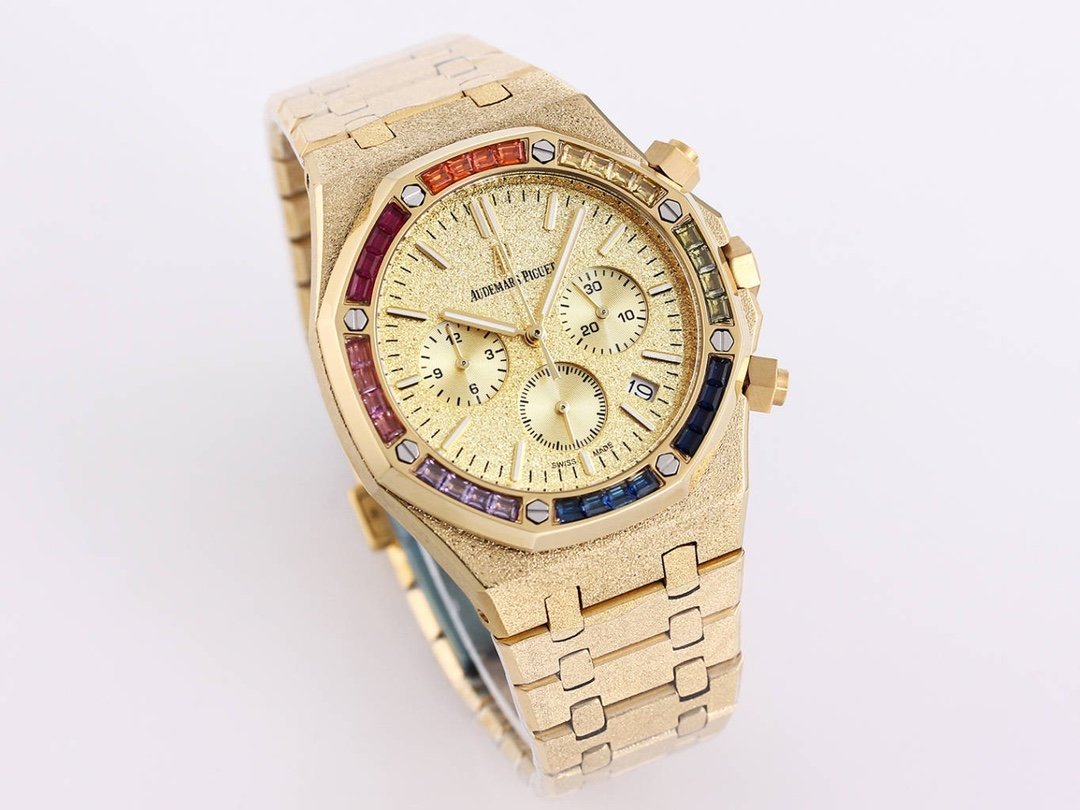 Audemars Piguet Royal Oak Chronograph – Rainbow Gold