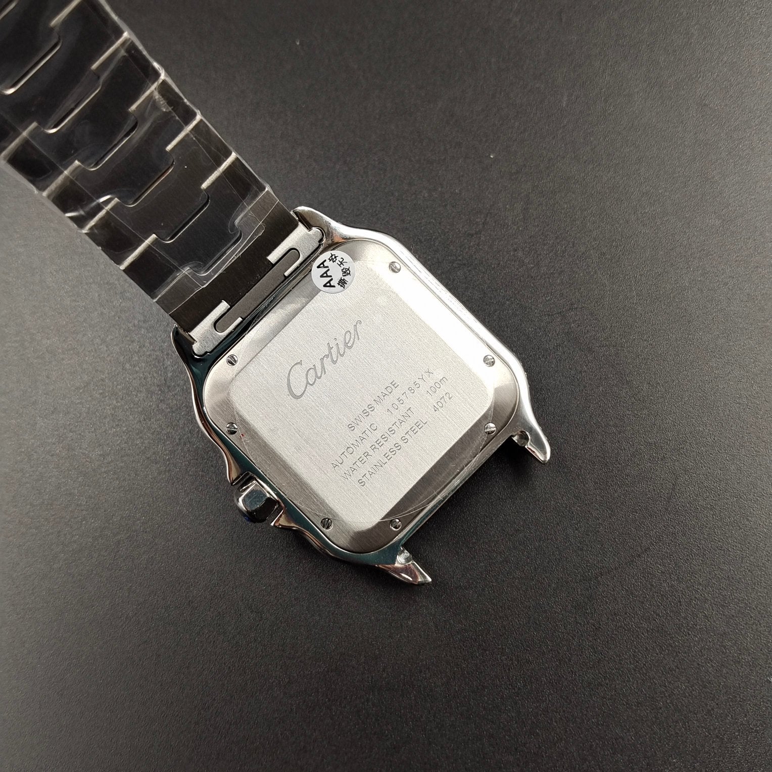Cartier Santos Diamond Edition – Stainless Steel