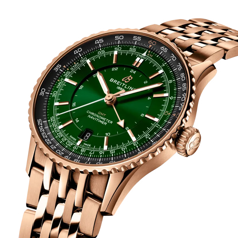Breitling Navitimer Automatic GMT 41 – Green Dial – R32310251L1R1
