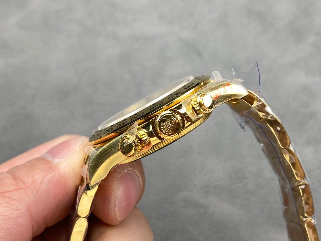Rolex Daytona - White Dial Yellow Gold