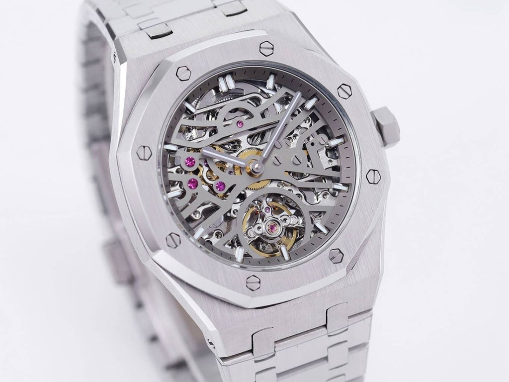 Audemars Piguet Royal Oak Skeleton Tourbillon – Silver