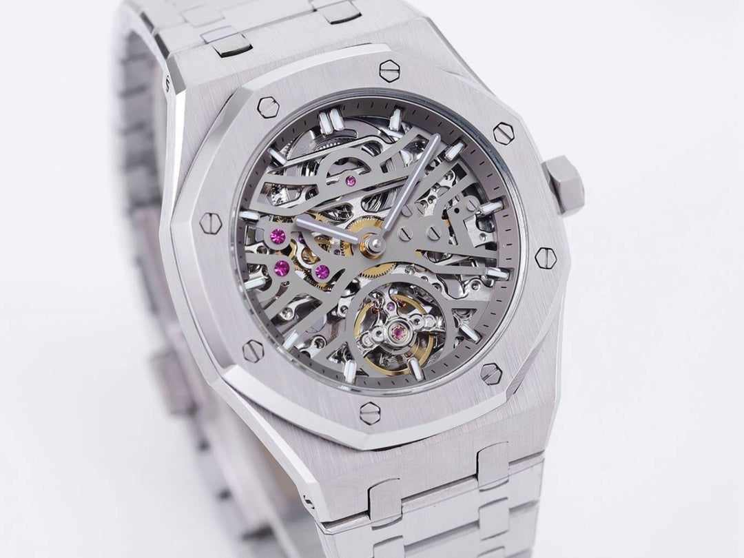 Audemars Piguet Royal Oak Skeleton Tourbillon – Silver