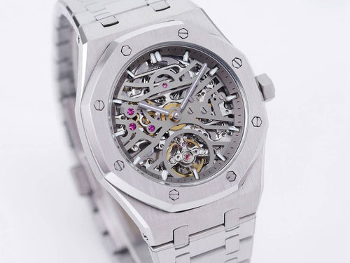 Audemars Piguet Royal Oak Skeleton Tourbillon – Silver