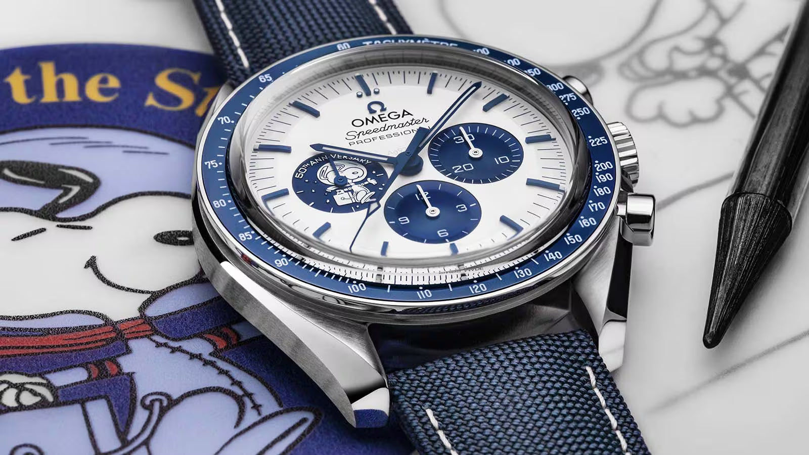 Omega Speedmaster "Silver Snoopy Award" 50th Anniversary