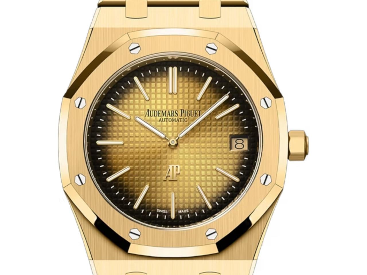 Audemars Piguet Royal Oak Jumbo 16202BA.OO.1240BA.02 Gold Yellow