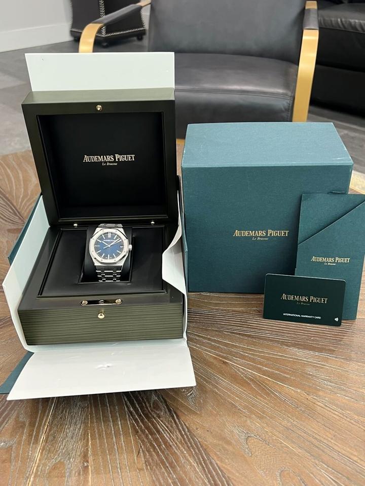 Audemars Piguet Royal Oak Smoked Blue Dial