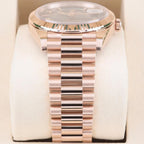 Rolex Day-Date 40 – Olive Green Dial – 228235 – Fluted Bezel – President Bracelet