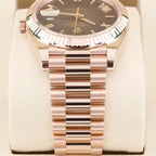 Rolex Day-Date 40 – Olive Green Dial – 228235 – Fluted Bezel – President Bracelet