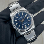 Rolex Oyster Perpetual Blue Dial – Stainless Steel