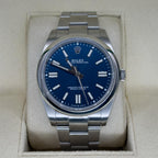 Rolex Oyster Perpetual Blue Dial – Stainless Steel