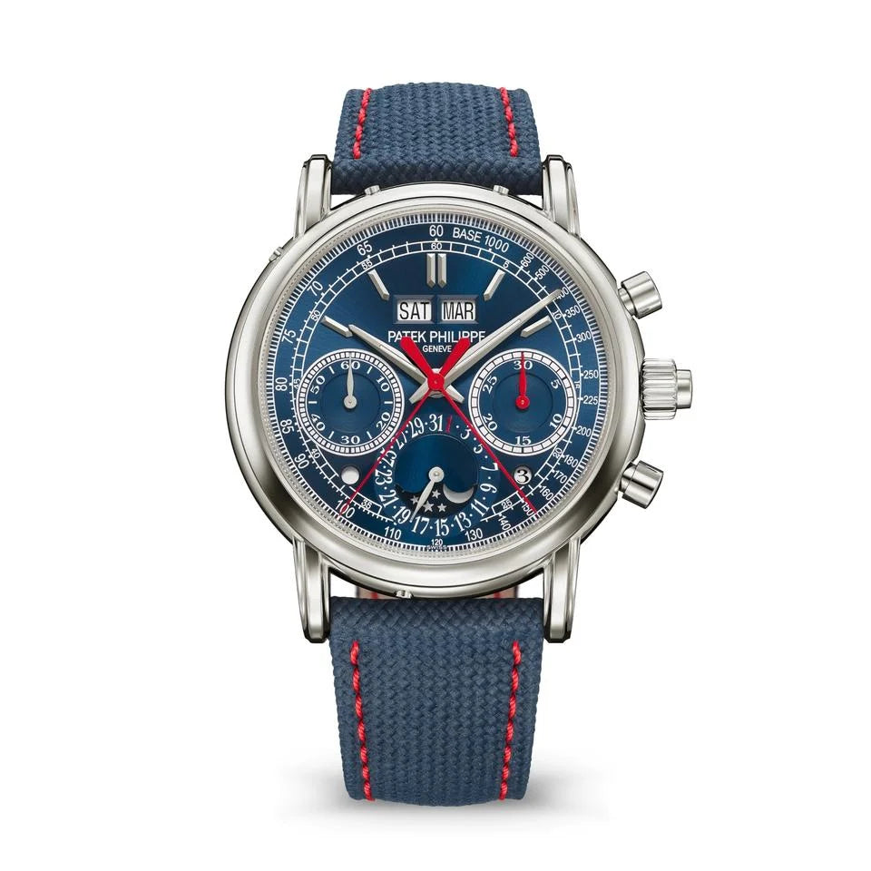 Patek Philippe New Grand Complications Navy Blue Dial White Gold 40mm