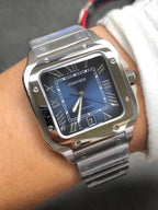 Cartier Santos de Cartier Blue Dial