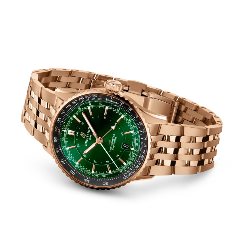 Breitling Navitimer Automatic GMT 41 – Green Dial – R32310251L1R1