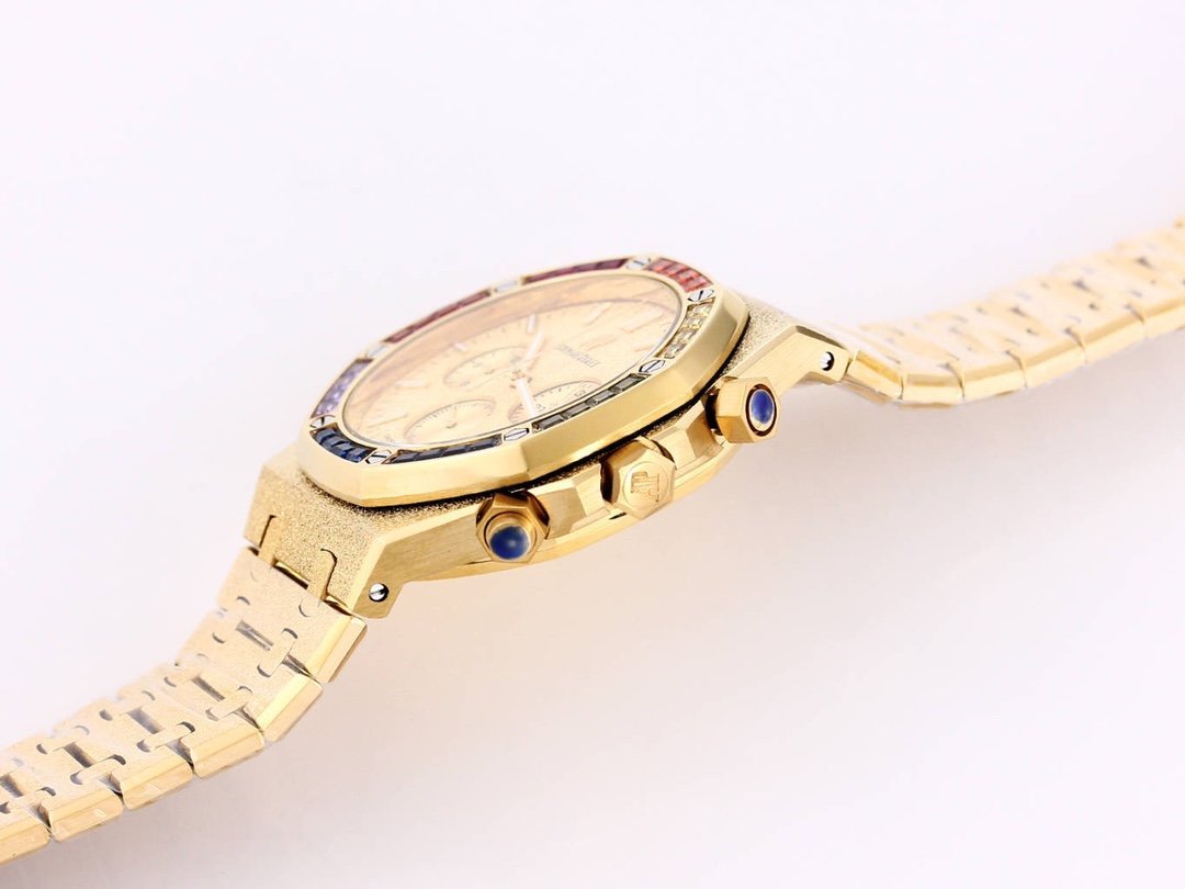 Audemars Piguet Royal Oak Chronograph – Rainbow Gold