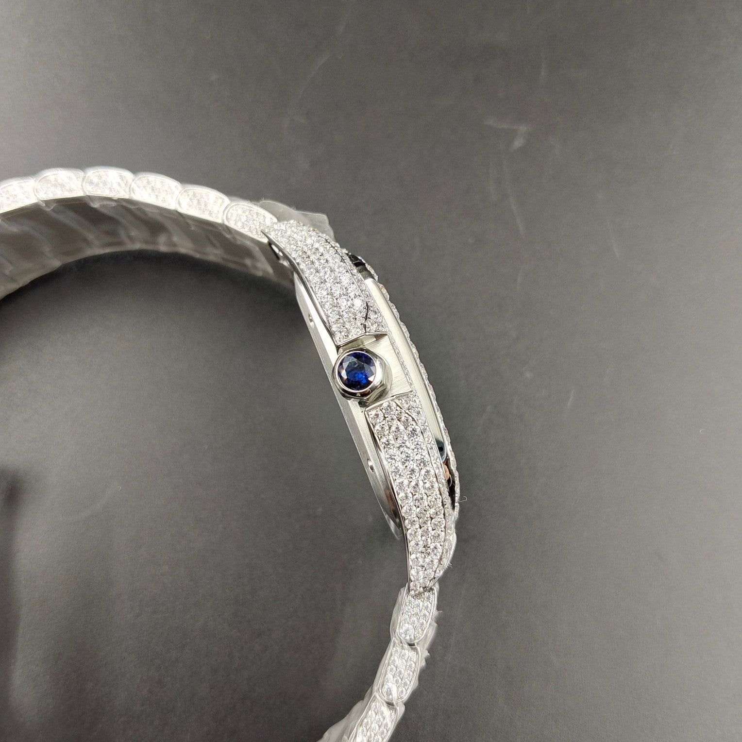 Cartier Santos Diamond Edition – Stainless Steel