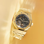 Audemars Piguet Royal Oak Double Balance Wheel Openworked Yellow Gold