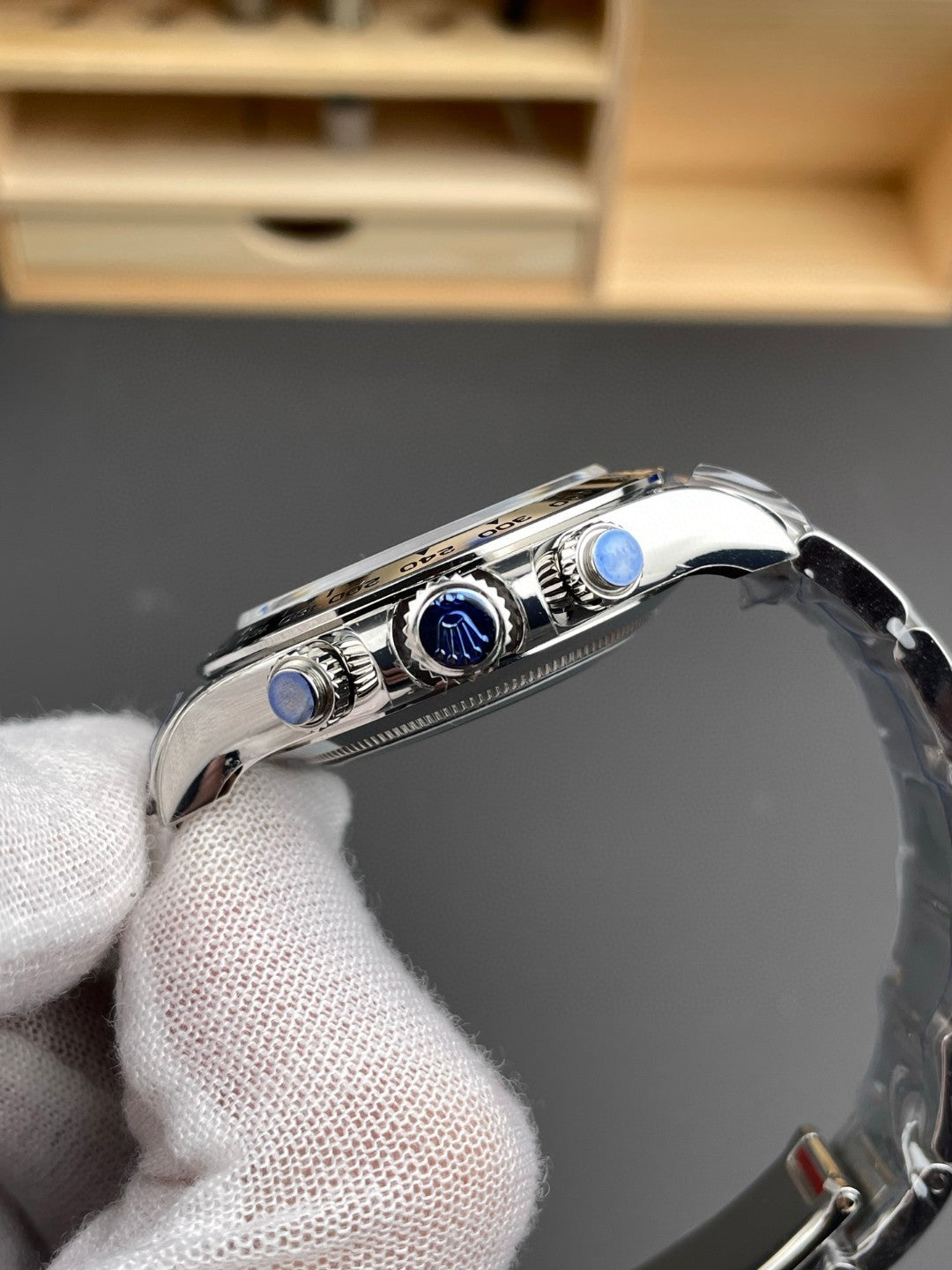 Rolex Daytona - Blue Dial White Gold