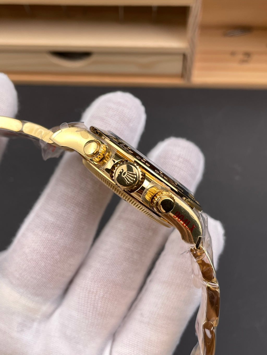 Rolex Daytona - Yellow Gold Meteorite