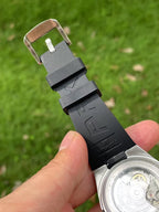 Tissot PRX Powermatic 80 Black Dial – Rubber Strap