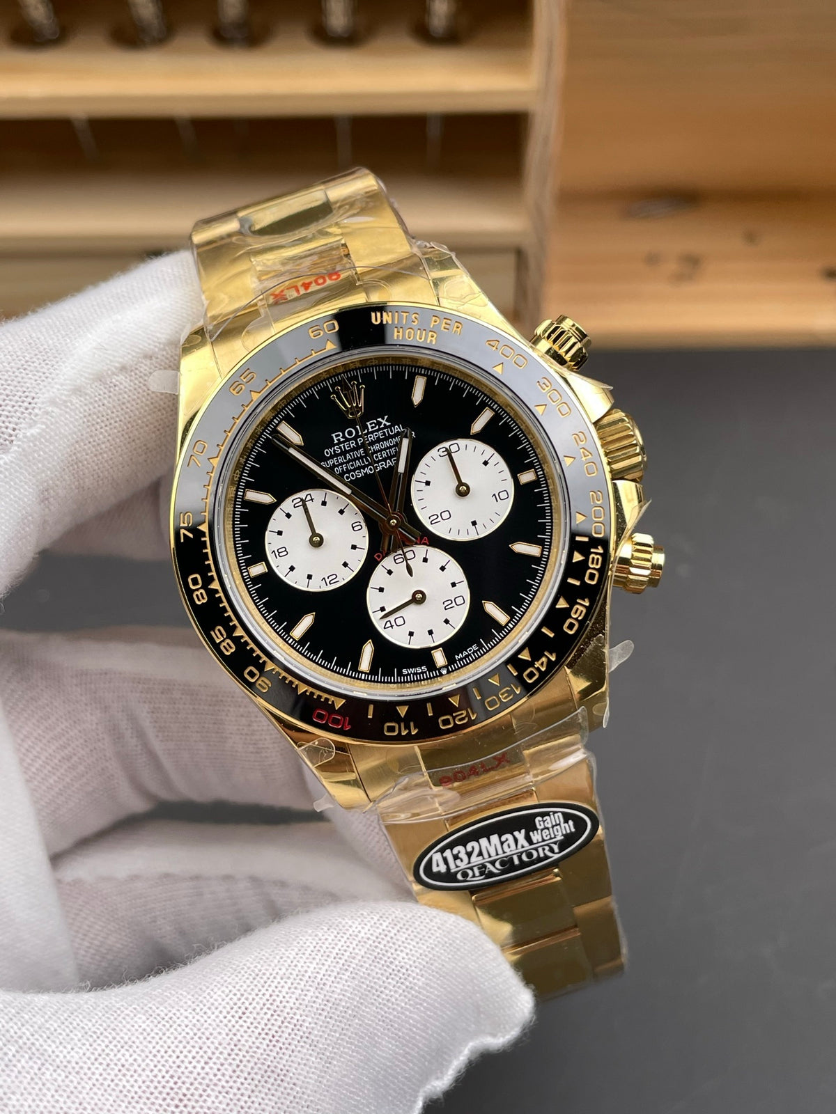 Rolex Daytona - Yellow Gold Meteorite