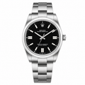 Rolex Oyster Perpetual Black Dial – Stainless Steel