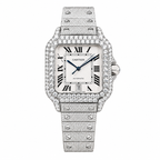 Cartier Santos Diamond Edition – Stainless Steel