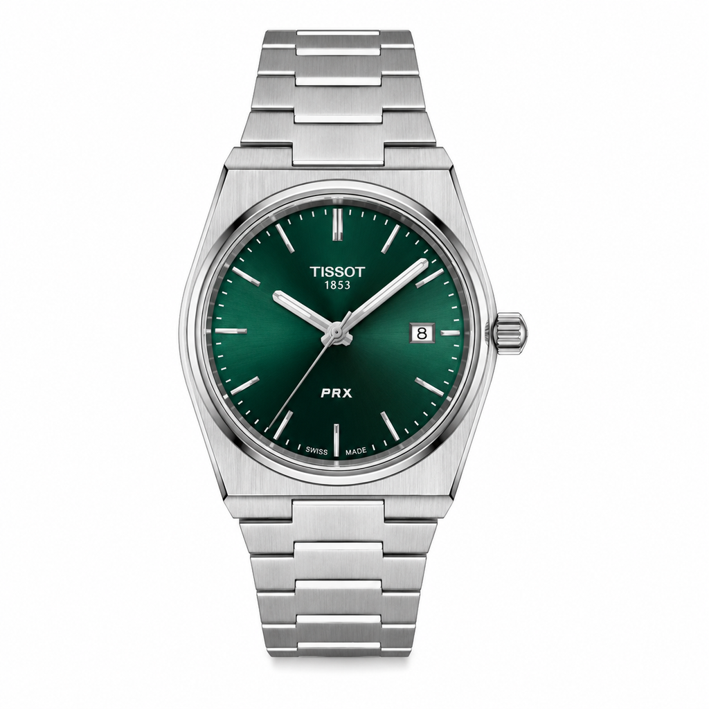 Tissot PRX Green Dial – Stainless Steel