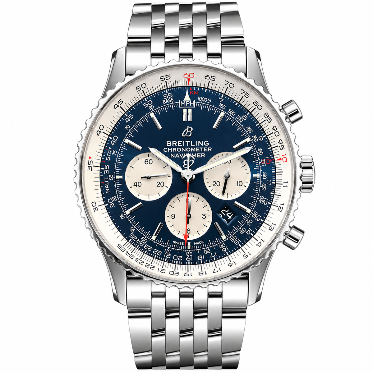 Breitling Navitimer B01 Chronograph 43 – Blue Dial – AB0138241C1A1