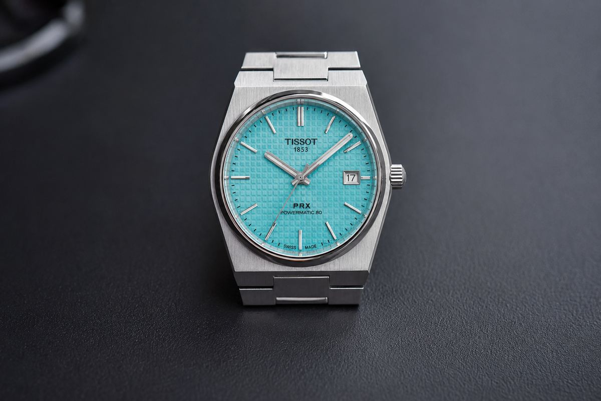 Tissot PRX Powermatic 80 Tiffany Blue – Stainless Steel