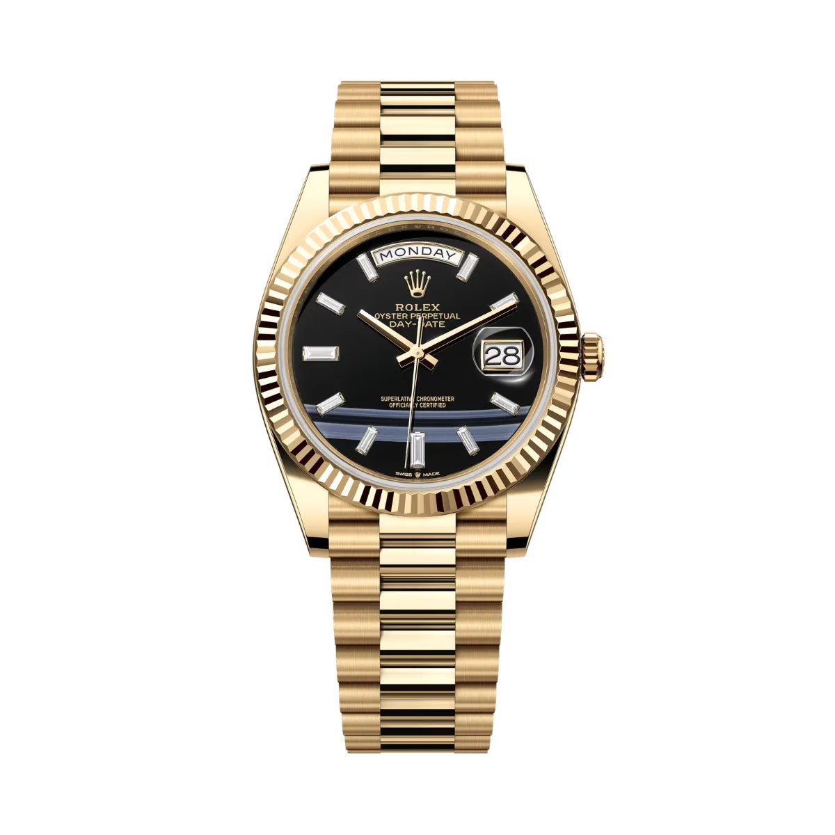 Rolex Day-Date 40 Black Dial