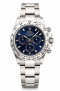 Rolex Daytona - Blue Dial White Gold