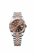 Rolex Datejust 41 Chocolate 18k Rose Gold/Steel